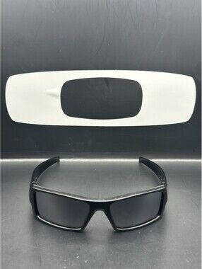 Oakley Gascan S Polished Black w/Black Iridium Lenses